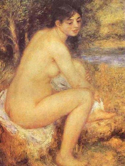 Pierre-Auguste Renoir Seating Girl, china oil painting image